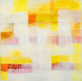 Skj&oslash;r morgen II, olje 2008, 100x100 cm, foto KOS